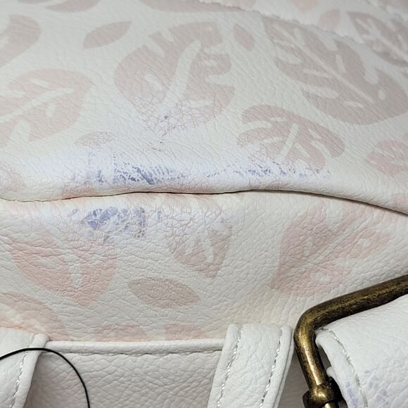 Loungefly Disney Stitch With Frog Mini Backpack Cream Watercolor Look‎ FLAW New main image 6